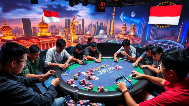 Turnamen Judi Poker Online di Indonesia